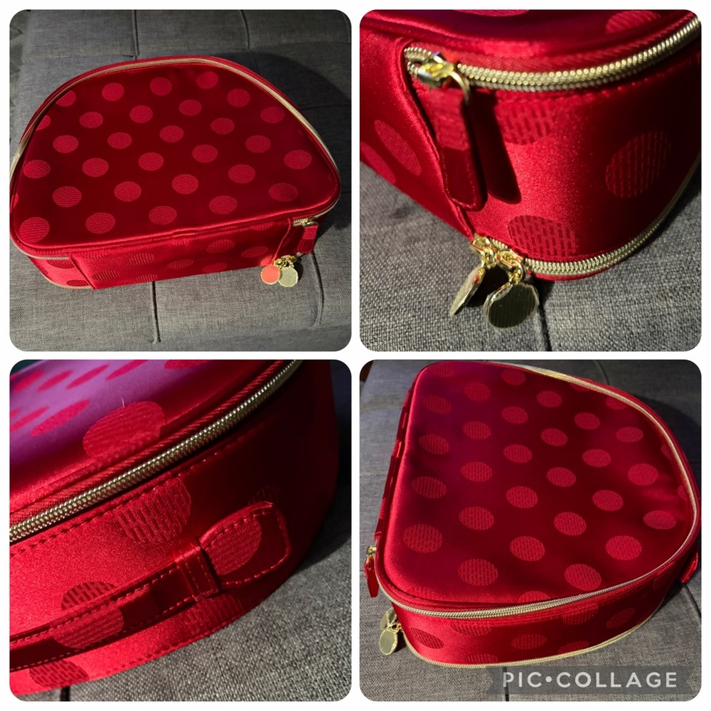 Estee Lauder Red Polka Dot‎ Cosmetic Case - Picture 16 of 16